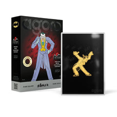 The Joker - Batman: The Animated Series 1/2 oz Silver Collectible Blind Box by Agoro