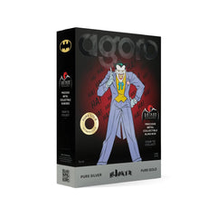 The Joker - Batman: The Animated Series 1/2 oz Silver Collectible Blind Box by Agoro