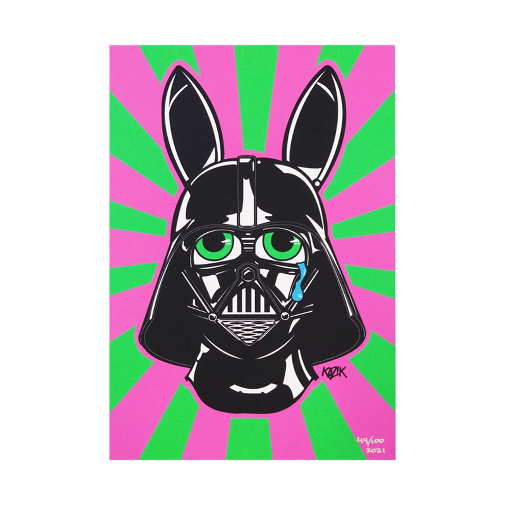Kawaii Vader 8 x 5.5