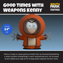 Kenny Good Times with Weapons South Park x Youtooz Figure