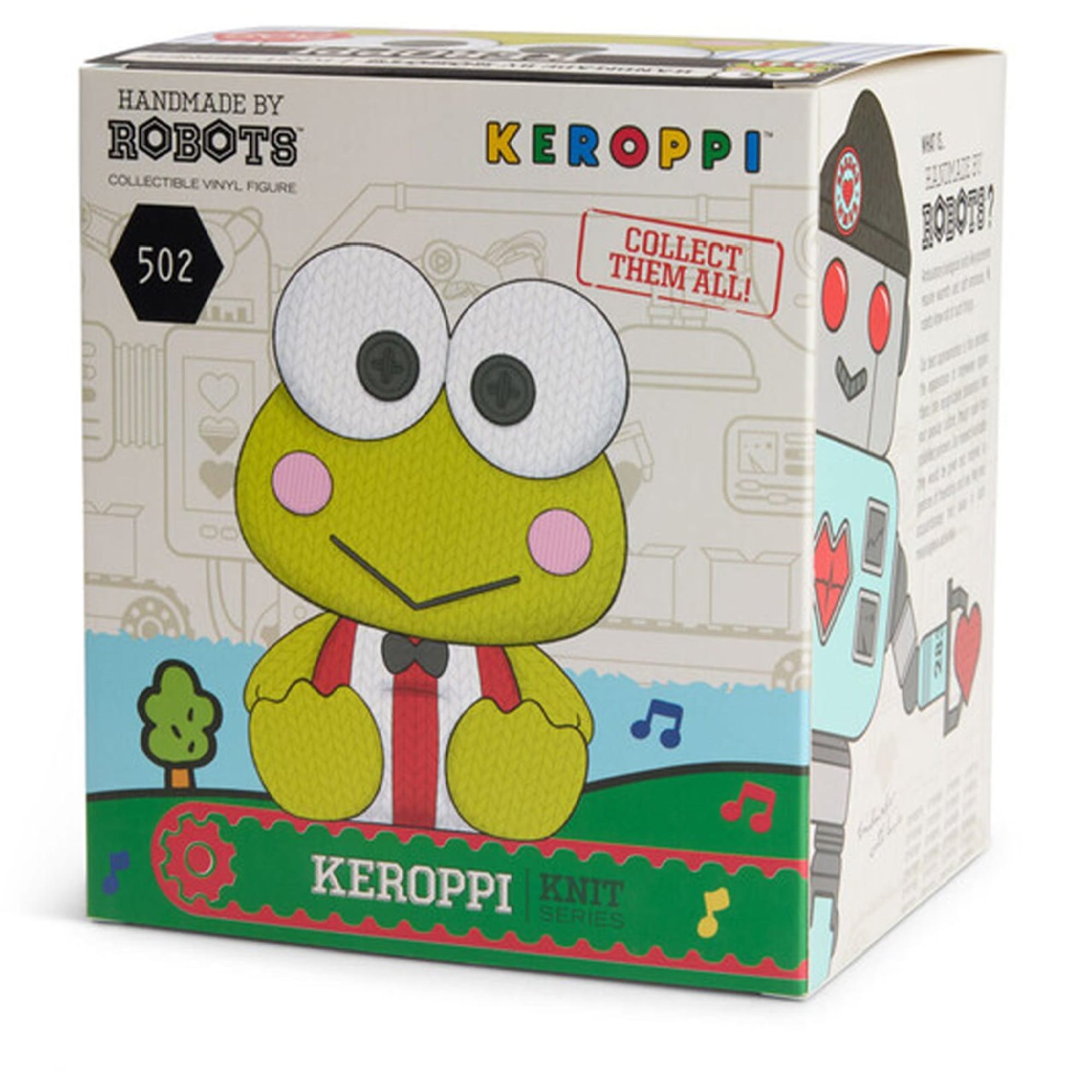 Keroppi #502 Vinyl Figure Hello Kitty and Friends Handmade by Robots