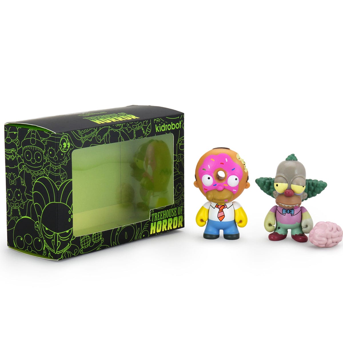 Donut Homer & Krusty the Clown Zombie - Treehouse of Horror Simpsons K