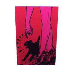 'Kitty' Lithograph Print Signed by Godmachine