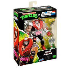 Krang Droid x Destro - TMNT x G.I. Joe Action Figure with Accessories by Playmates Toys