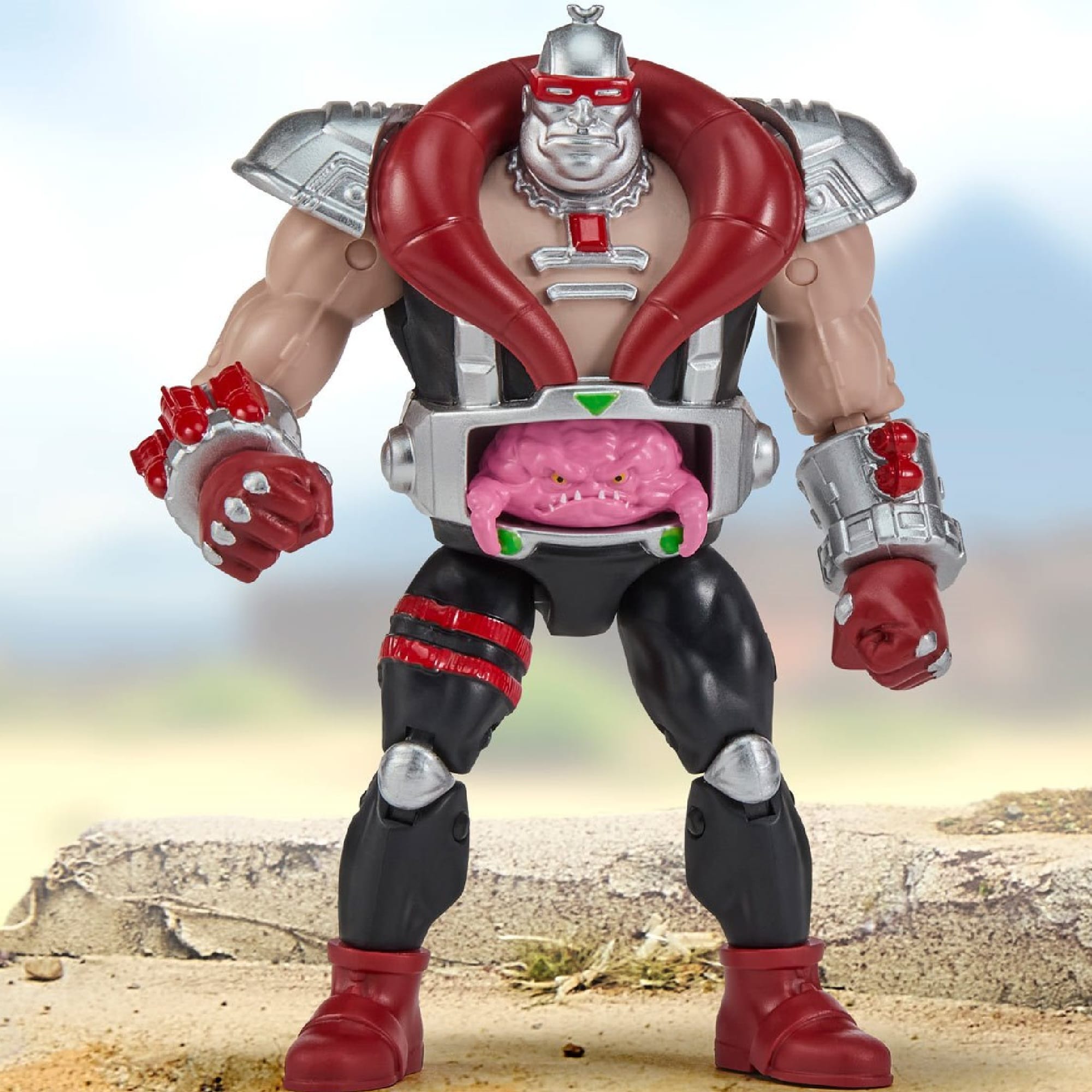 Krang Droid x Destro - TMNT x G.I. Joe Action Figure with Accessories by Playmates Toys