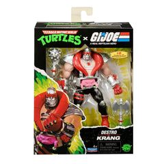 Krang Droid x Destro - TMNT x G.I. Joe Action Figure with Accessories by Playmates Toys