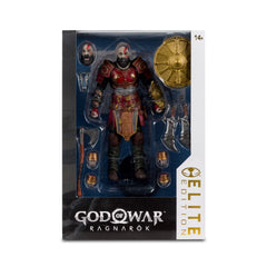 Kratos - God of War Ragnarök 7-Inch Deluxe Action Figure McFarlane Elite Edition #12