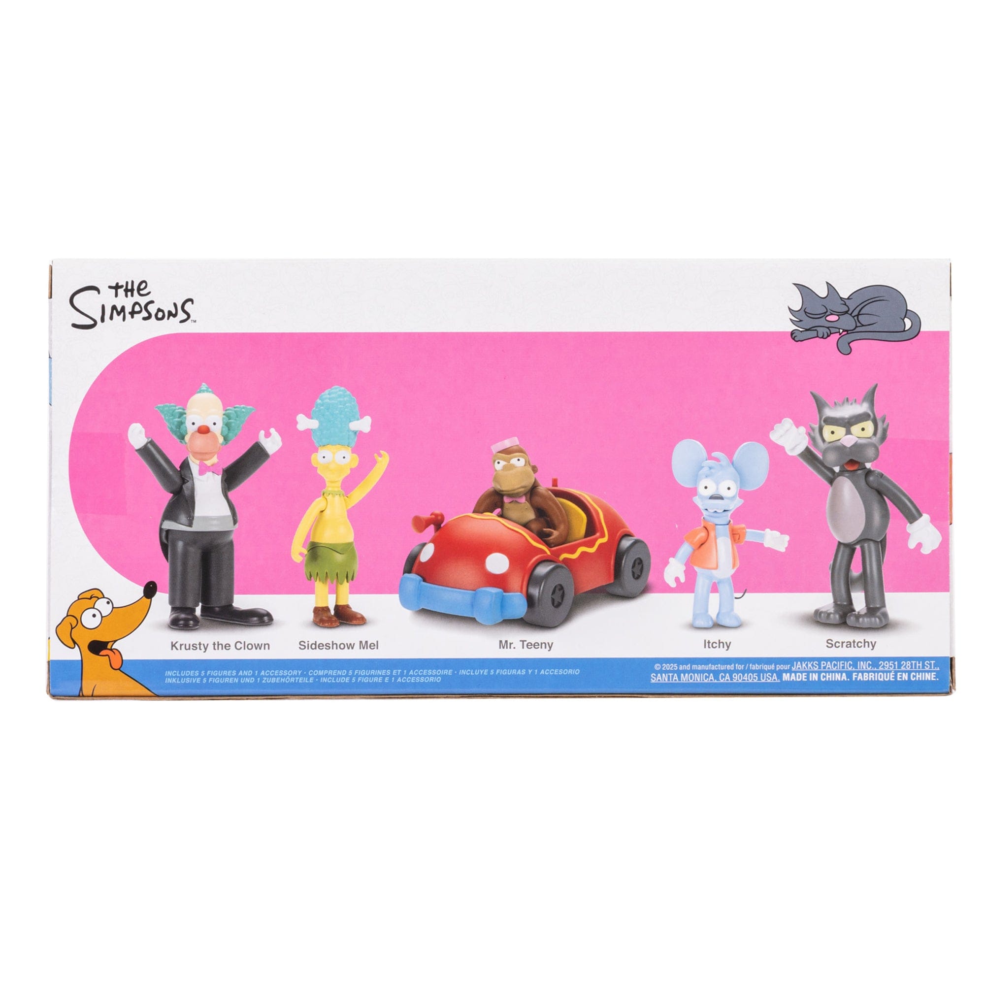 Krusty the Clown Show 2.5-inch Multi-Pack The Simpsons by Jakks Pacific