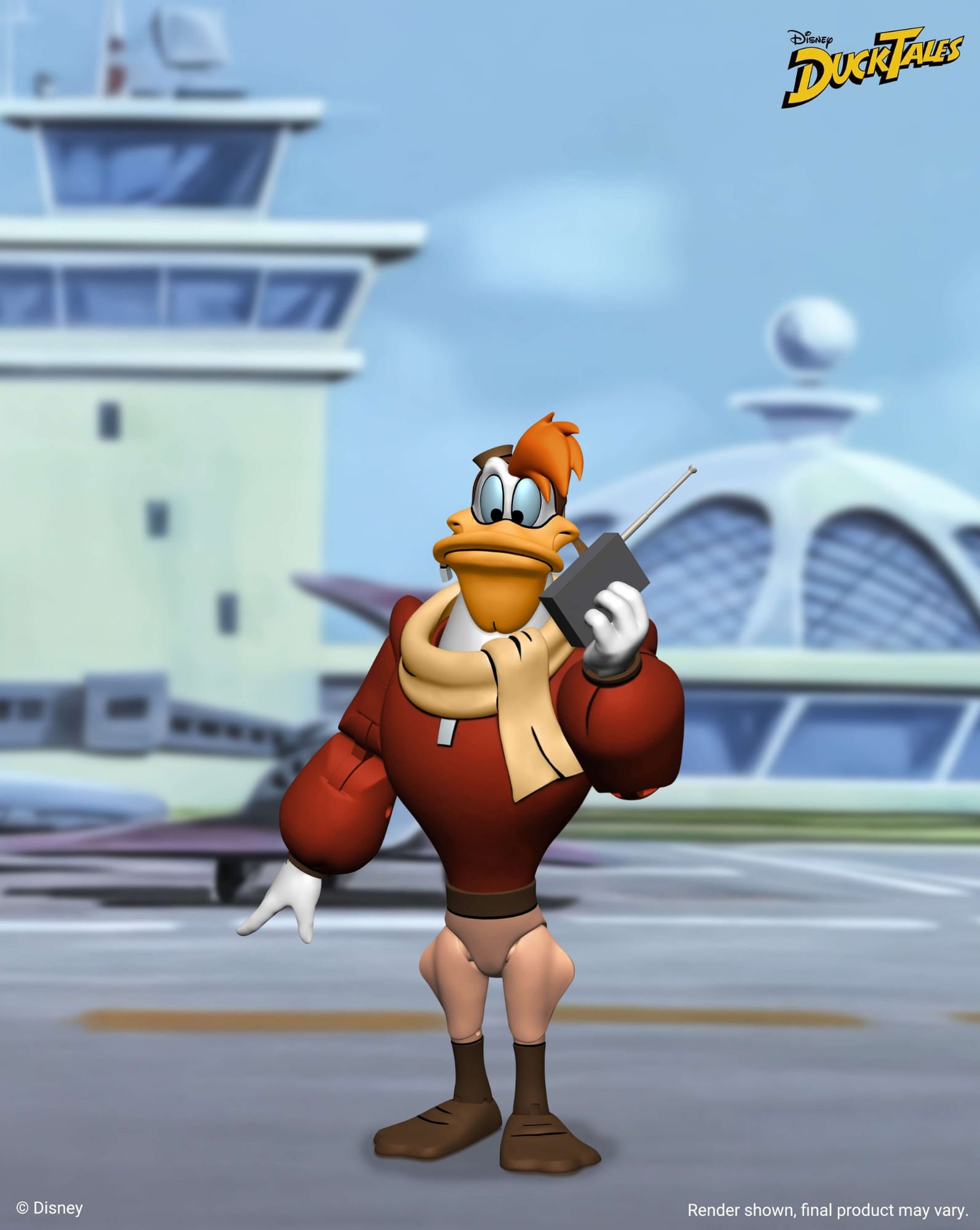 Launchpad McQuack DuckTales Ultimates Action Figure NECA