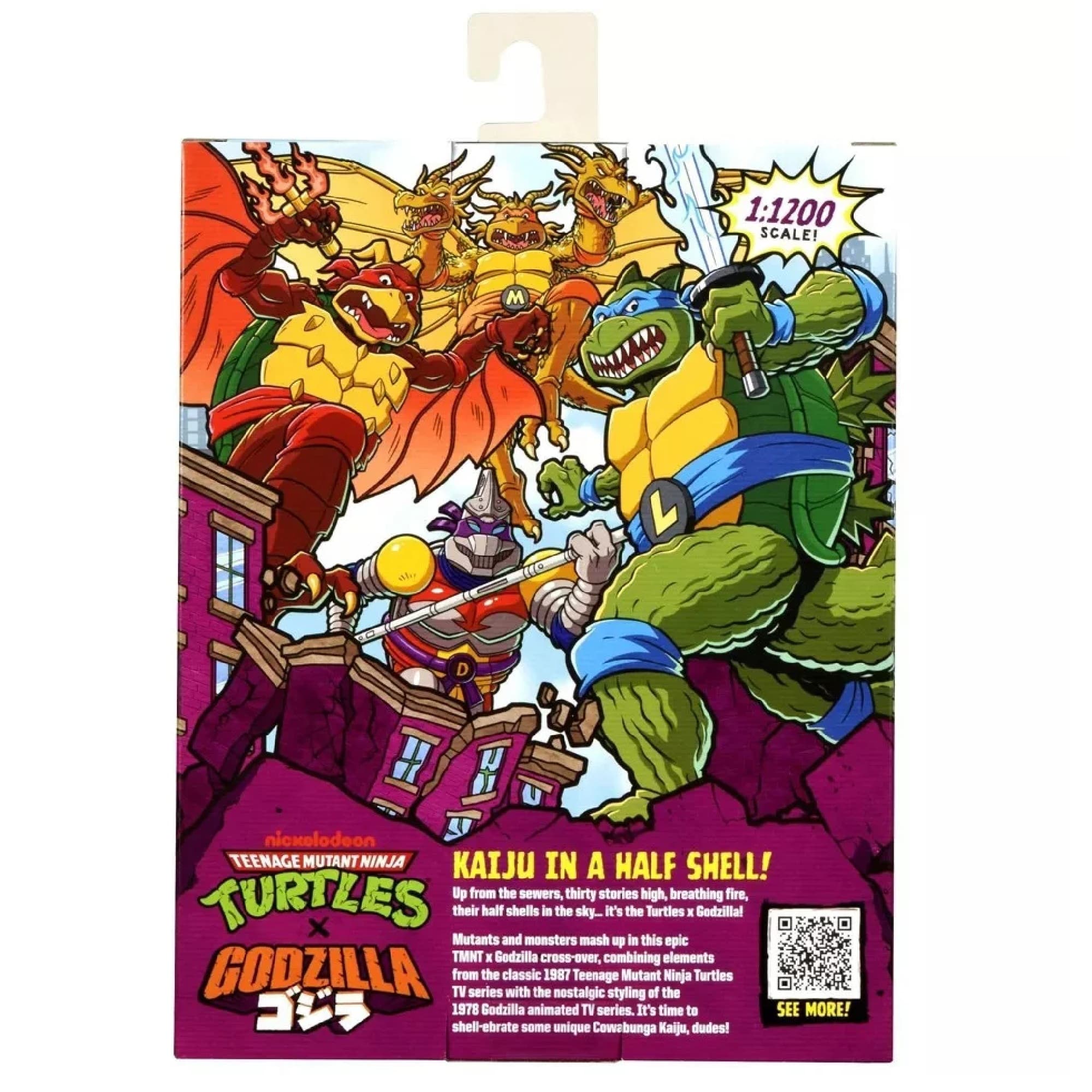 Godzilla Leo - TMNT x Godzilla Action Figure with Accessories by Playmates Toys