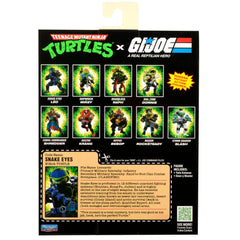 Leonardo as Snake Eyes - TMNT x G.I. Joe Action Figure with Accessories by Playmates Toys