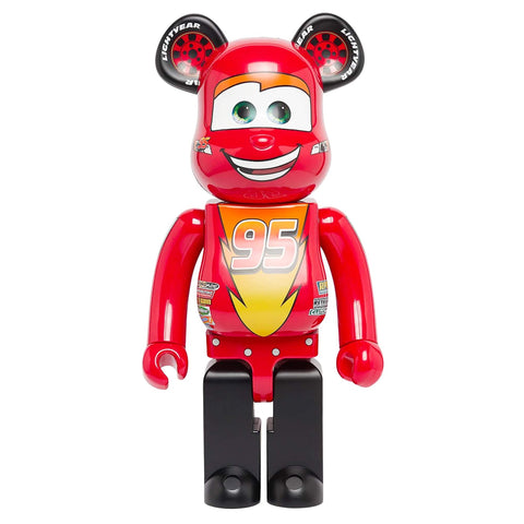 Disney-Pixar Cars Lightning McQueen 1000% Bearbrick by Medicom