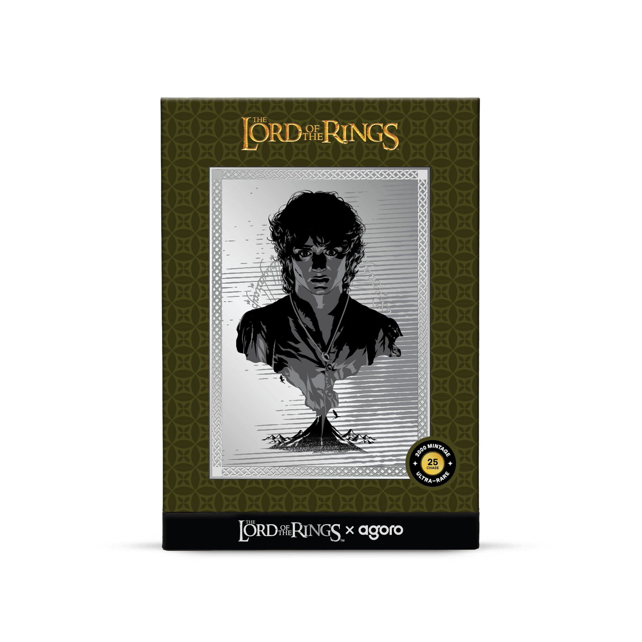 THE LORD OF THE RINGS - Frodo's Journey 5 g Silver Collectible Foil by Agoro