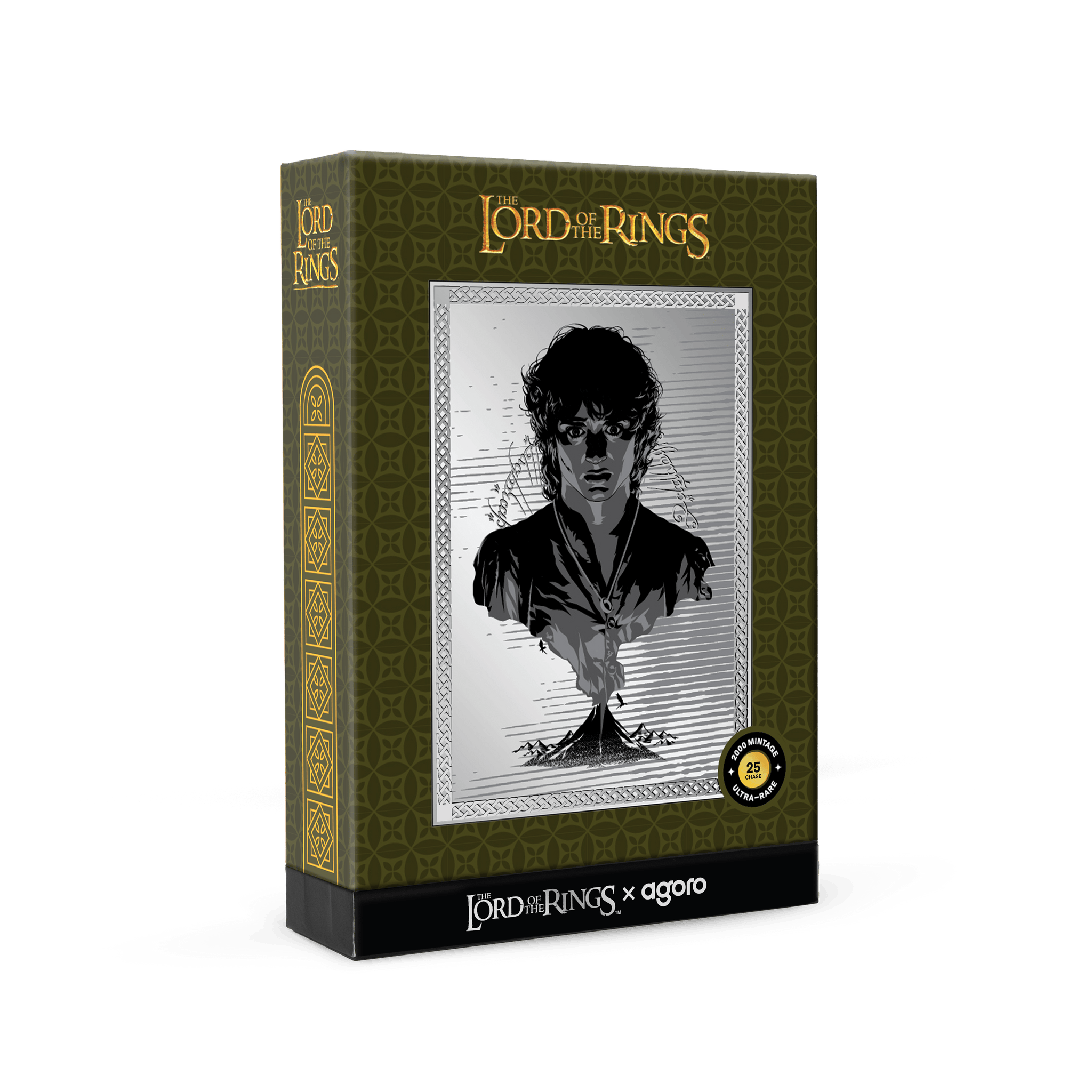 THE LORD OF THE RINGS - Frodo's Journey 5 g Silver Collectible Foil by Agoro