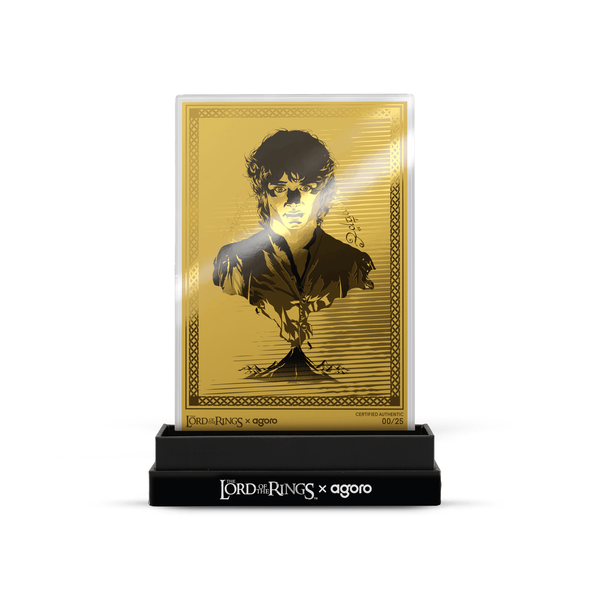 THE LORD OF THE RINGS - Frodo's Journey 5 g Silver Collectible Foil by Agoro
