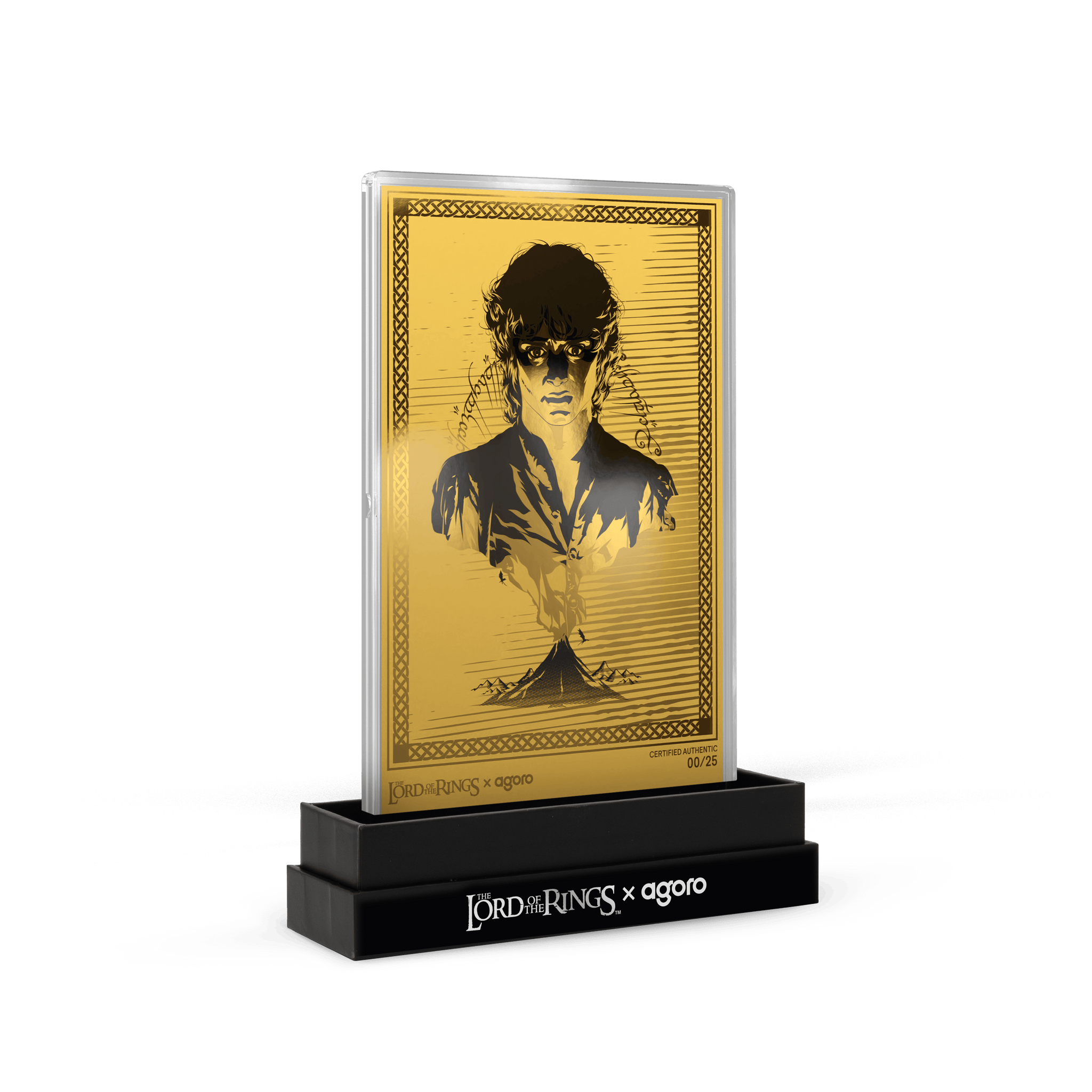 THE LORD OF THE RINGS - Frodo's Journey 5 g Silver Collectible Foil by Agoro
