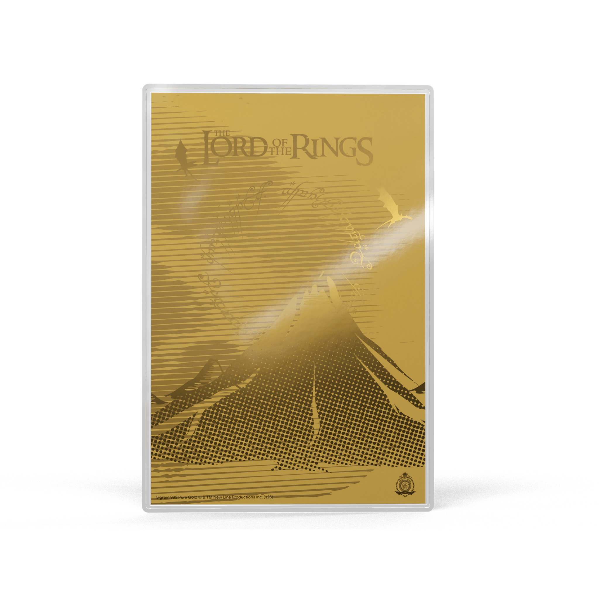 THE LORD OF THE RINGS - Frodo's Journey 5 g Silver Collectible Foil by Agoro