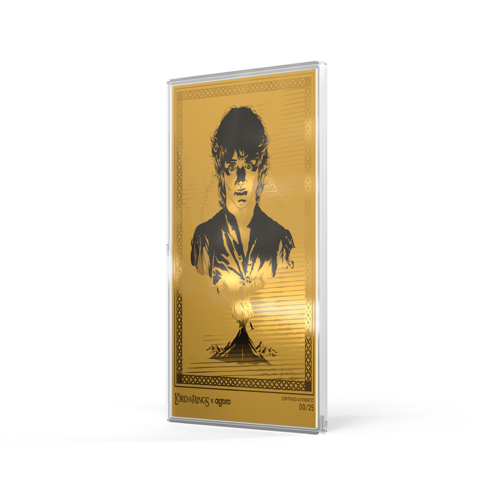 THE LORD OF THE RINGS - Frodo's Journey 5 g Silver Collectible Foil by Agoro