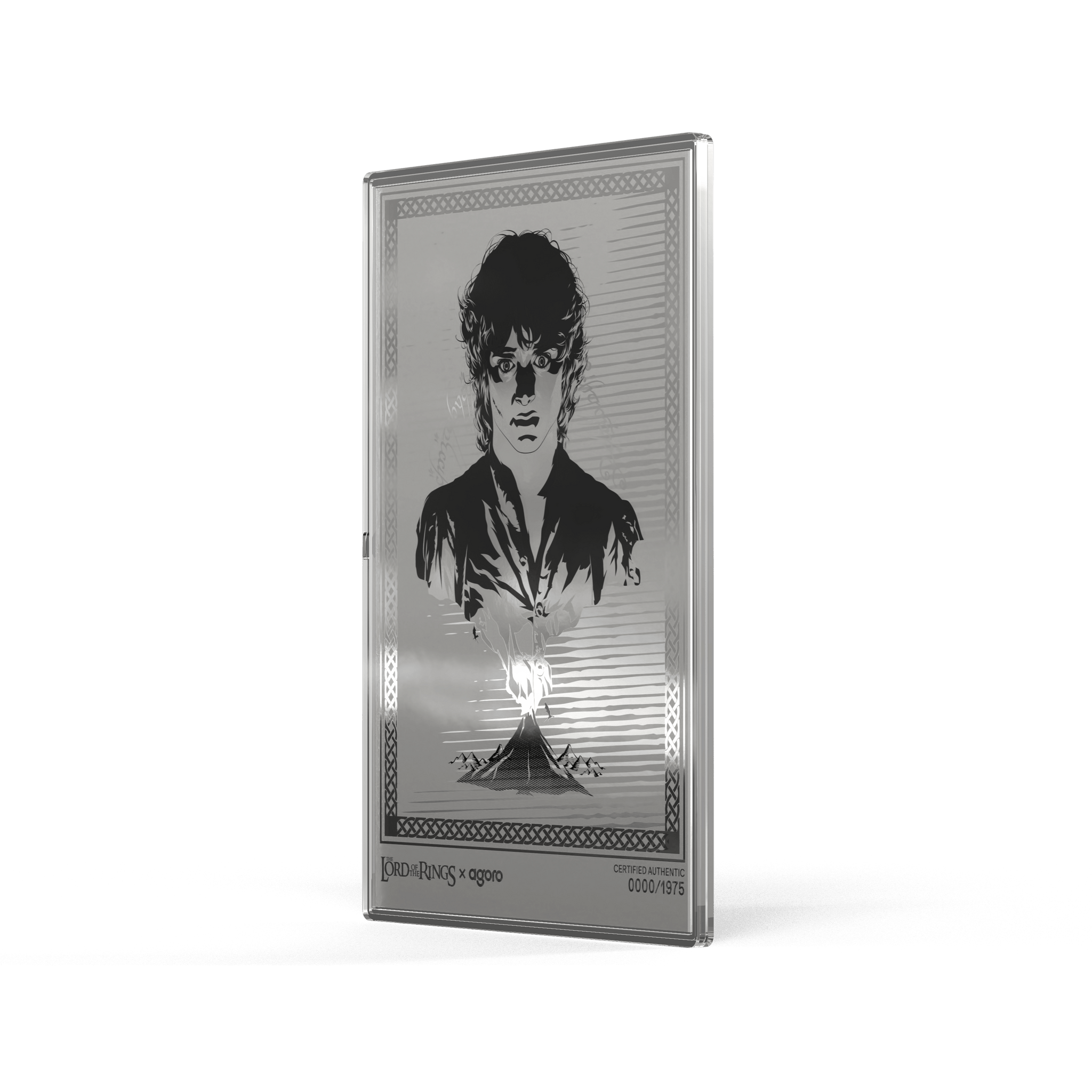 THE LORD OF THE RINGS - Frodo's Journey 5 g Silver Collectible Foil by Agoro