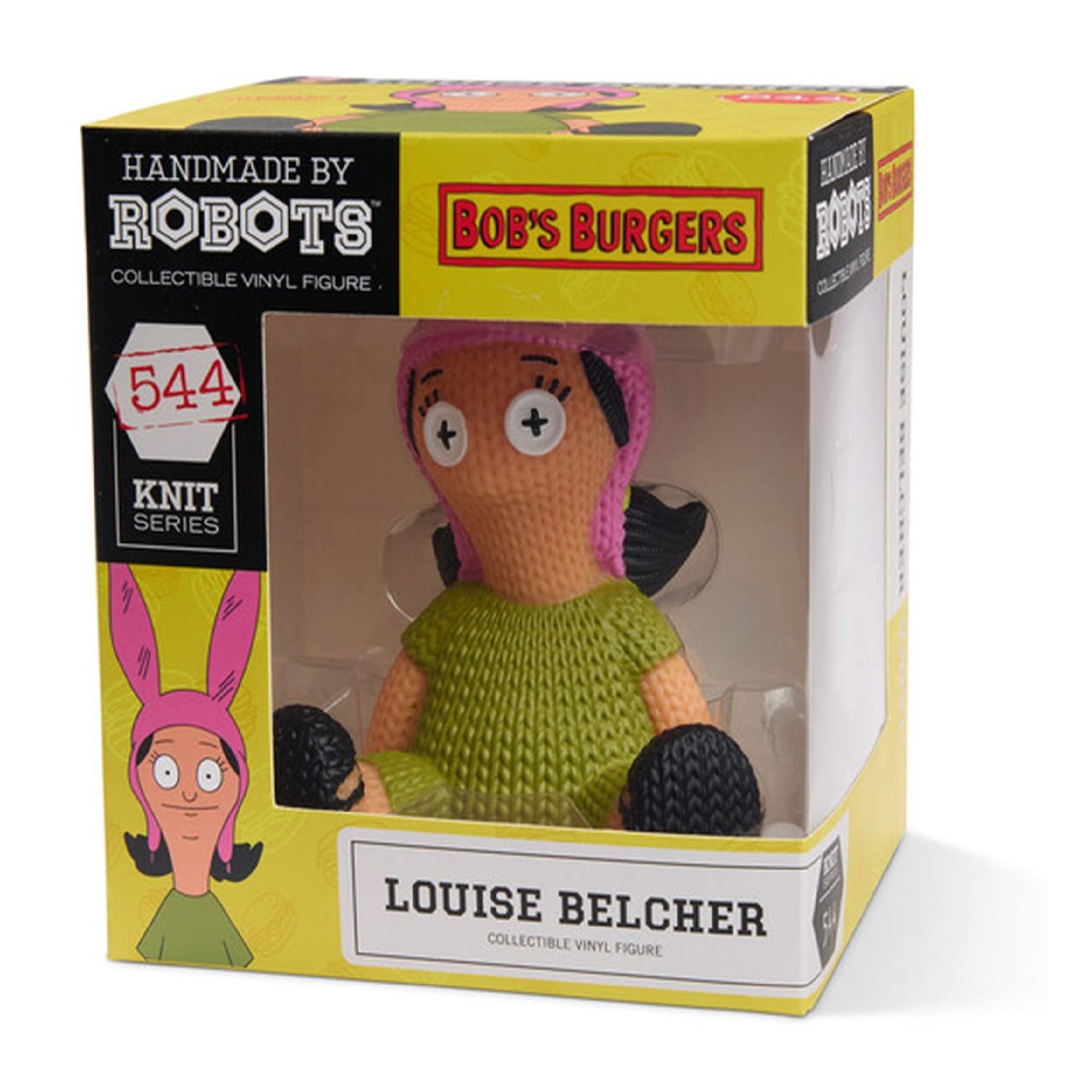 Bob's Burgers Louise Belcher #544 Vinyl Figure Handmade by Robots