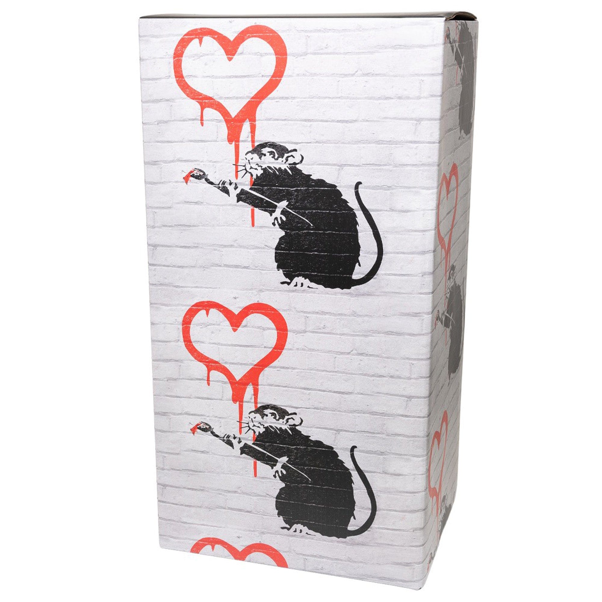 Love Rat Banksy 1000% Bearbrick by Medicom
