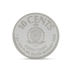 Scrooge McDuck's Lucky #1 Dime 3 grams Fine Silver Coin Disney x Agoro