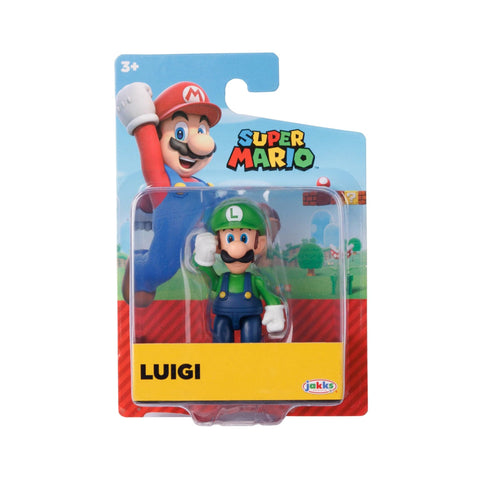 Standing Luigi Wave 52 Super Mario Bros 2.5" Figure by Jakks Pacific