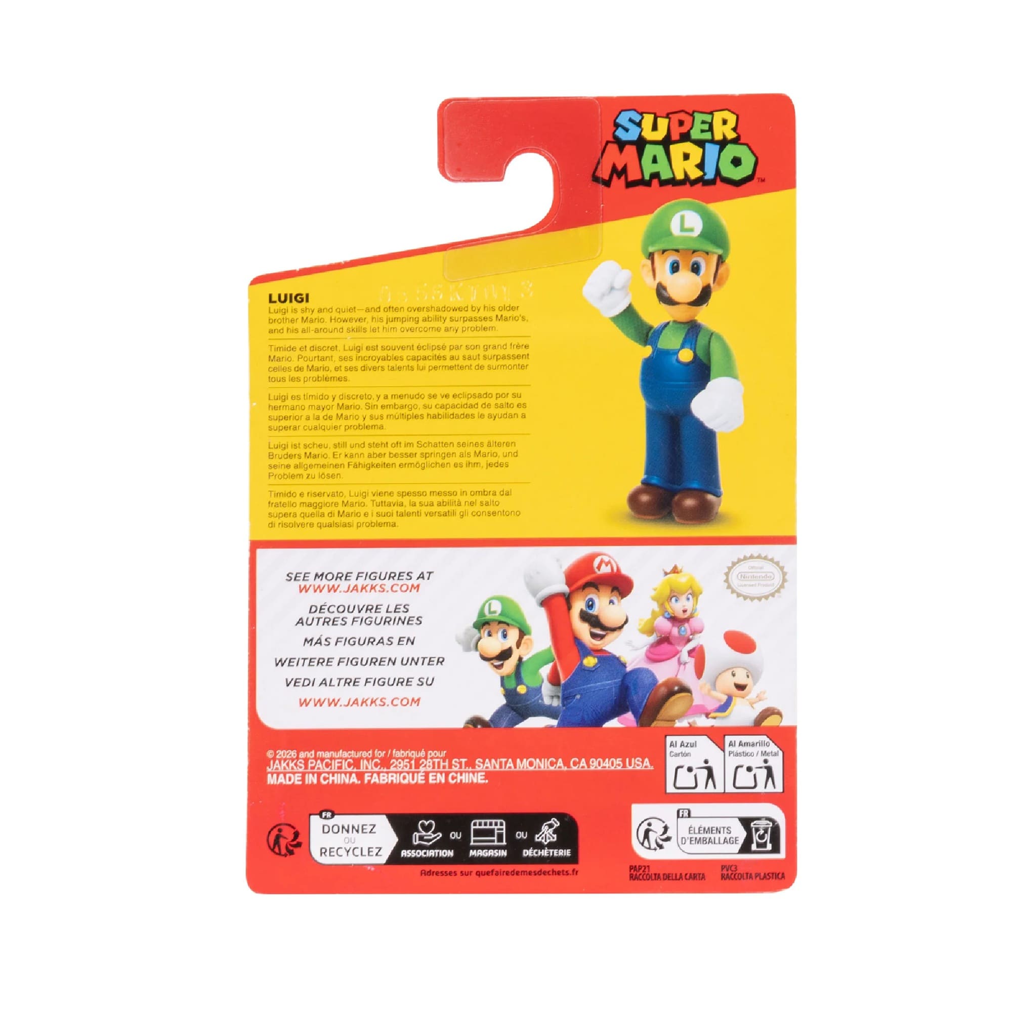 Super Mario 2.5 inch Figures Full Set Wave 59 by Jakks Pacific