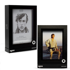 Luke Skywalker Star Wars Sketch Art 5g Silver Collectible Foil by Agoro