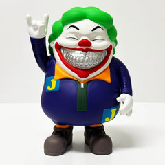 Ron English Mc Supersized Vinyl Art Figure Signed Neón Black