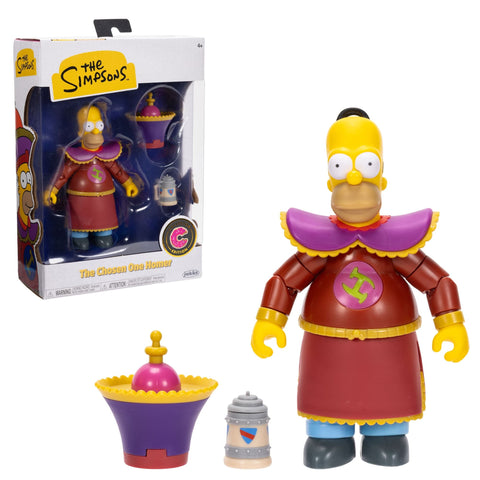 Homer The Chosen One Stone Cutters - The Simpsons Collectors Edition 5" Action Figure Jakks Pacific (Copy)