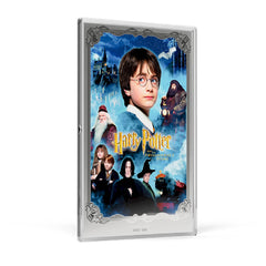 Harry Potter and the Philosopher's Stone Movie Poster Silver Collectible by Agoro