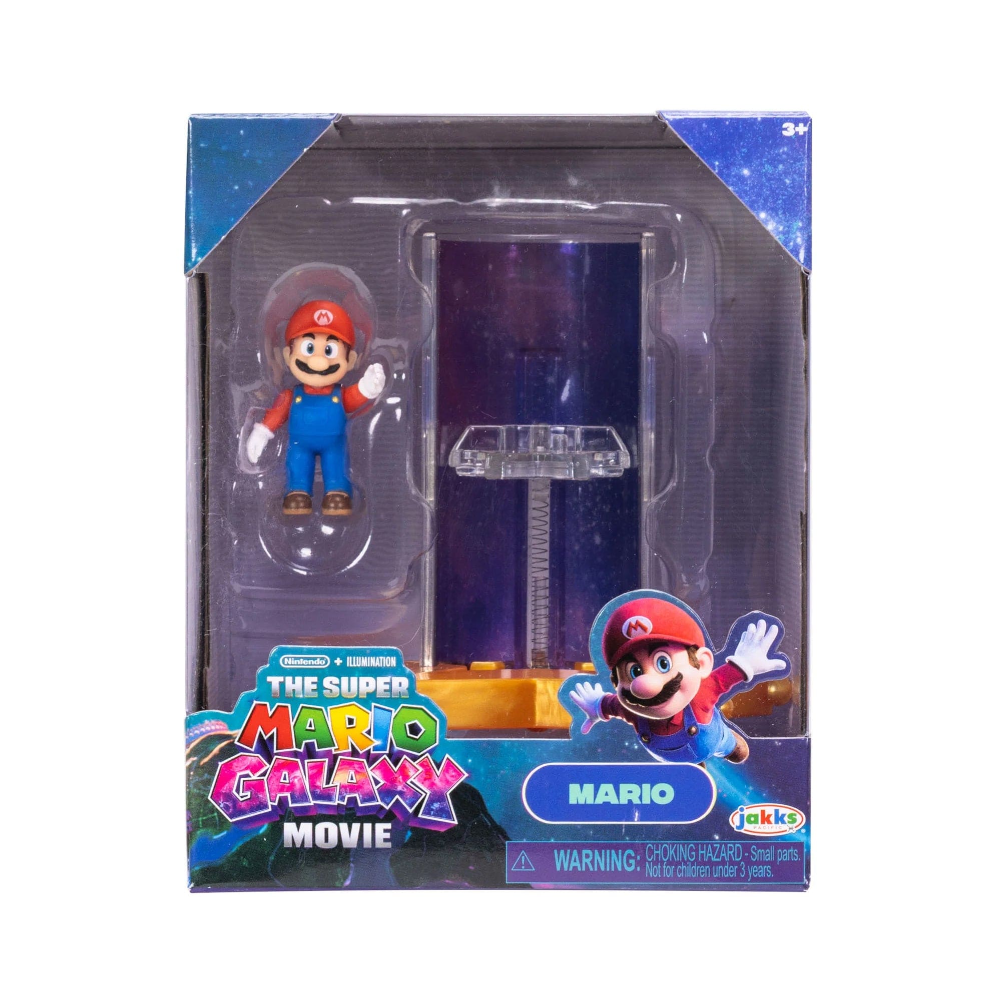Mario 1.5 inch Feature Figs Super Mario Galaxy Movie Jakks Pacific
