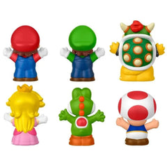 Super Mario Collector Figure Set 6-Pack Little People Fisher-Price