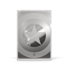 Marvel - Captain America: American Hero 5 g Silver Collectible Foil by Agoro