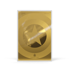 Marvel - Captain America: American Hero 5 g Silver Collectible Foil by Agoro