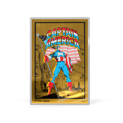Marvel - Captain America: American Hero 5 g Silver Collectible Foil by Agoro