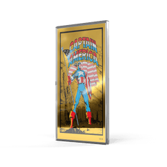 Marvel - Captain America: American Hero 5 g Silver Collectible Foil by Agoro