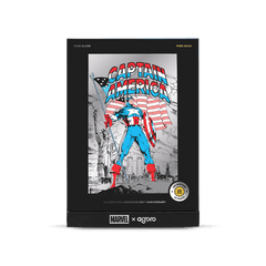 Marvel - Captain America: American Hero 5 g Silver Collectible Foil by Agoro