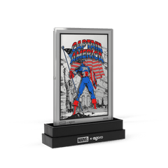 Marvel - Captain America: American Hero 5 g Silver Collectible Foil by Agoro