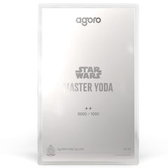 Master Yoda Star Wars Blind Box Silver Collectible by Agoro