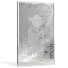 Master Yoda Star Wars Blind Box Silver Collectible by Agoro
