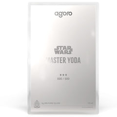 Master Yoda Star Wars Blind Box Silver Collectible by Agoro