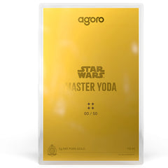Master Yoda Star Wars Blind Box Silver Collectible by Agoro