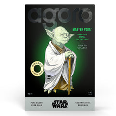Master Yoda Star Wars Blind Box Silver Collectible by Agoro