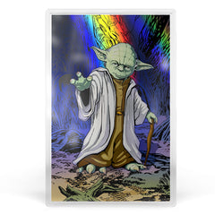 Master Yoda Star Wars Blind Box Silver Collectible by Agoro