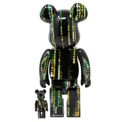 Matrix Resurrection 400% + 100%  Bearbrick Combo by Medicom