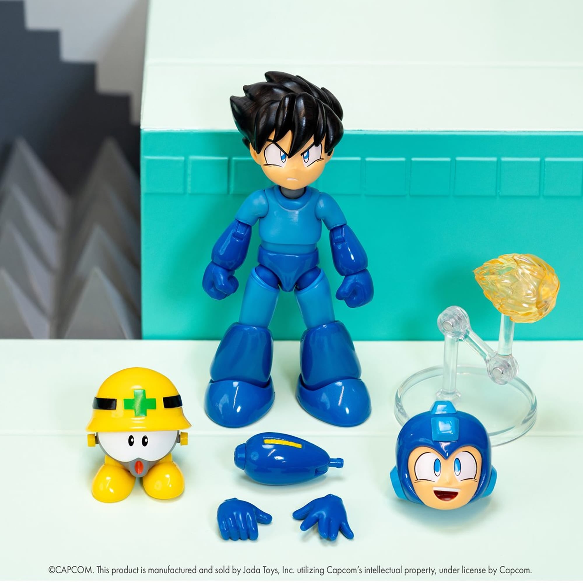 Mega Man Deluxe 1/12 Scale Action Figure by Jada Toys
