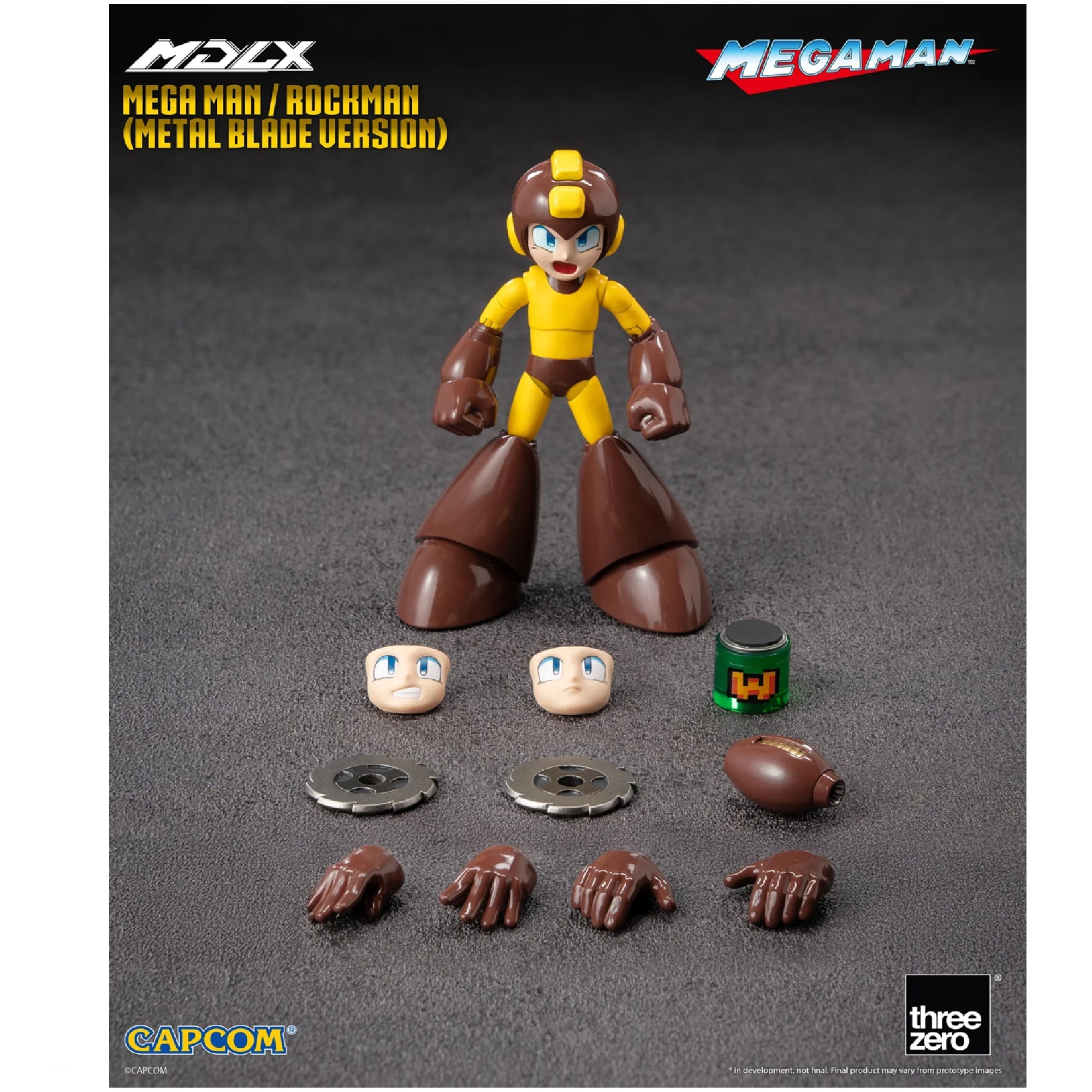 MDLX Mega Man Metal Blade Version Action Figure by threezero