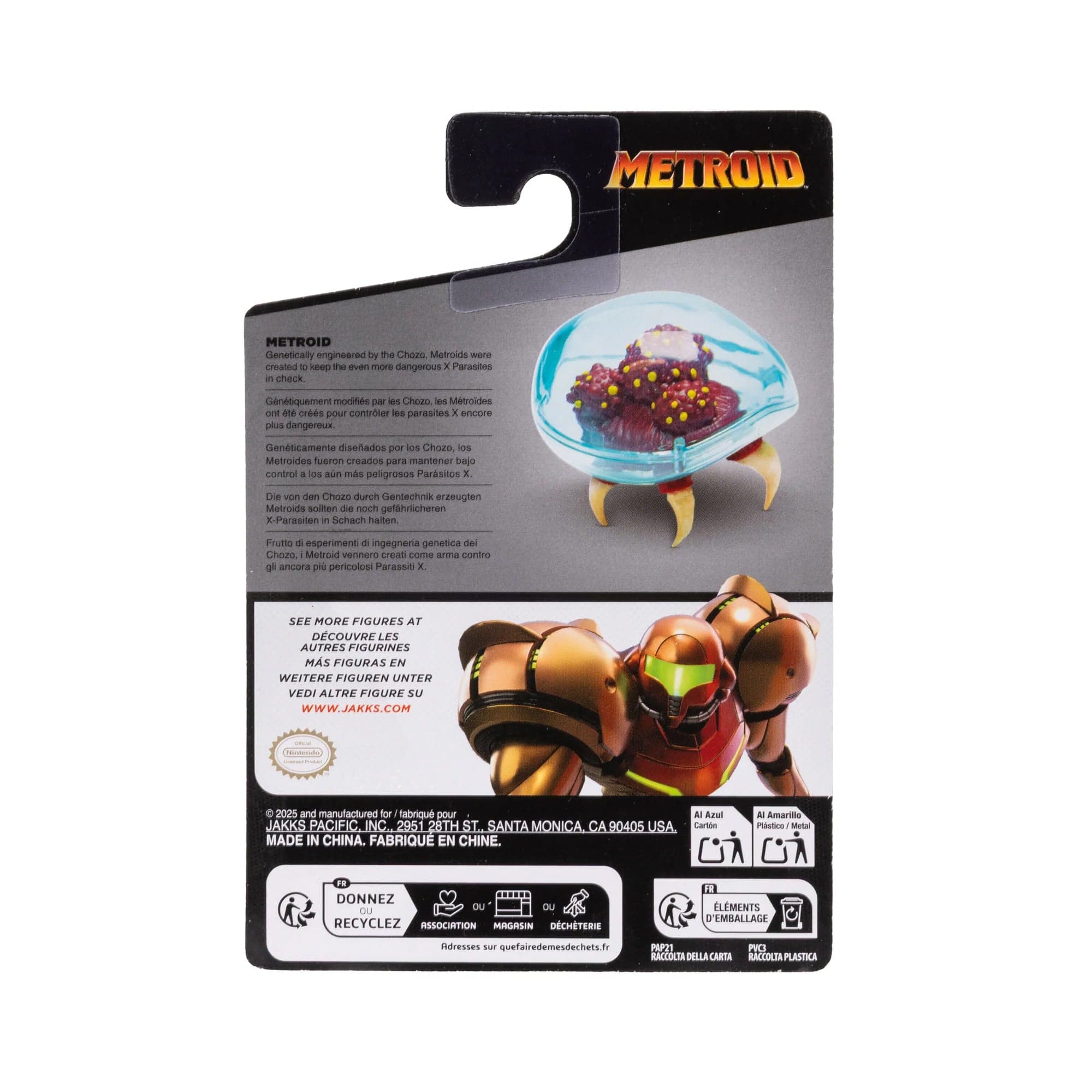 Metroid Alien - Metroid Prime Nintendo 2.5-inch Figure Jakks Pacific